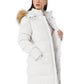 Women'S Winter Coat Warm Puffer Jacket Waterproof Insulated Jacket with Hood Red M