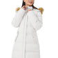 Women'S Winter Coat Warm Puffer Jacket Waterproof Insulated Jacket with Hood Red M