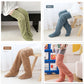 Over Knee High Fuzzy Long Socks Winter Warm Cold Leg Knee Joint Cold-Proof Stockings Home Floor Sleeping Socks